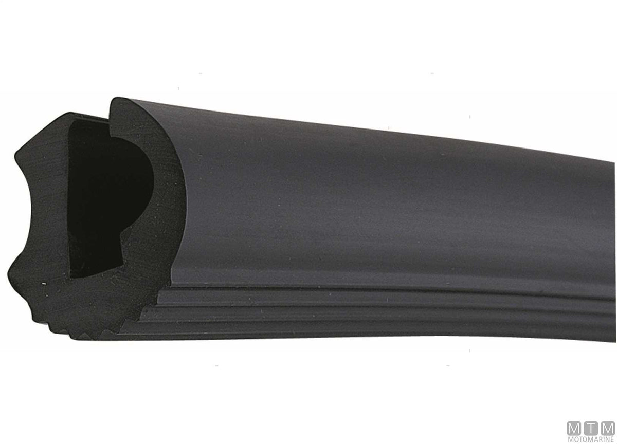 Joint for Eco/T18 type profiles, black - original photo Motomarine Srl