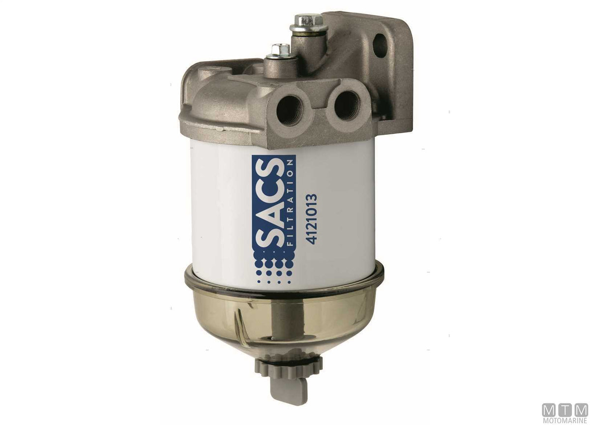 Ø10 mm fittings for SACS 55S filter - original photo Motomarine Srl