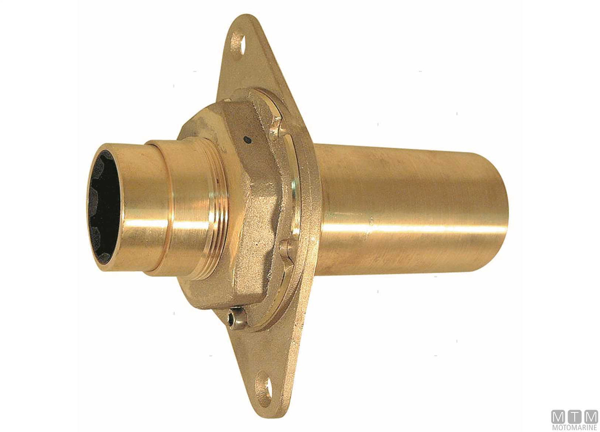 Stern tube head with bushing for propeller shaft Ø50 mm - original photo Motomarine Srl