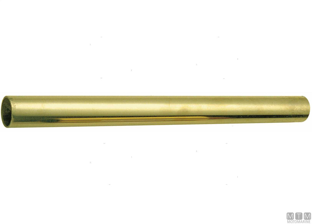 Brass stern tube L 60 cm Ø31/41 mm for propeller shaft Ø25 mm - original photo Motomarine Srl