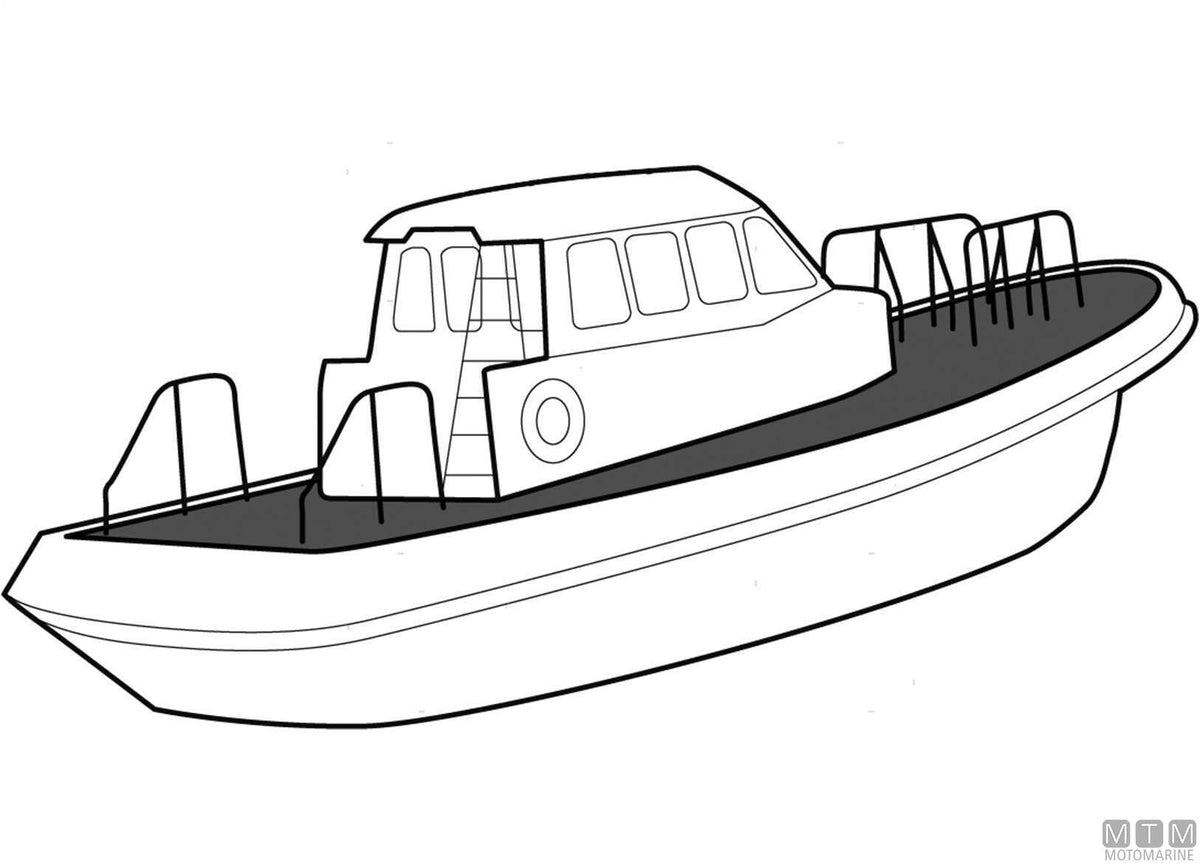 Non-slip pad blue 128x90 cm - original photo Motomarine Srl