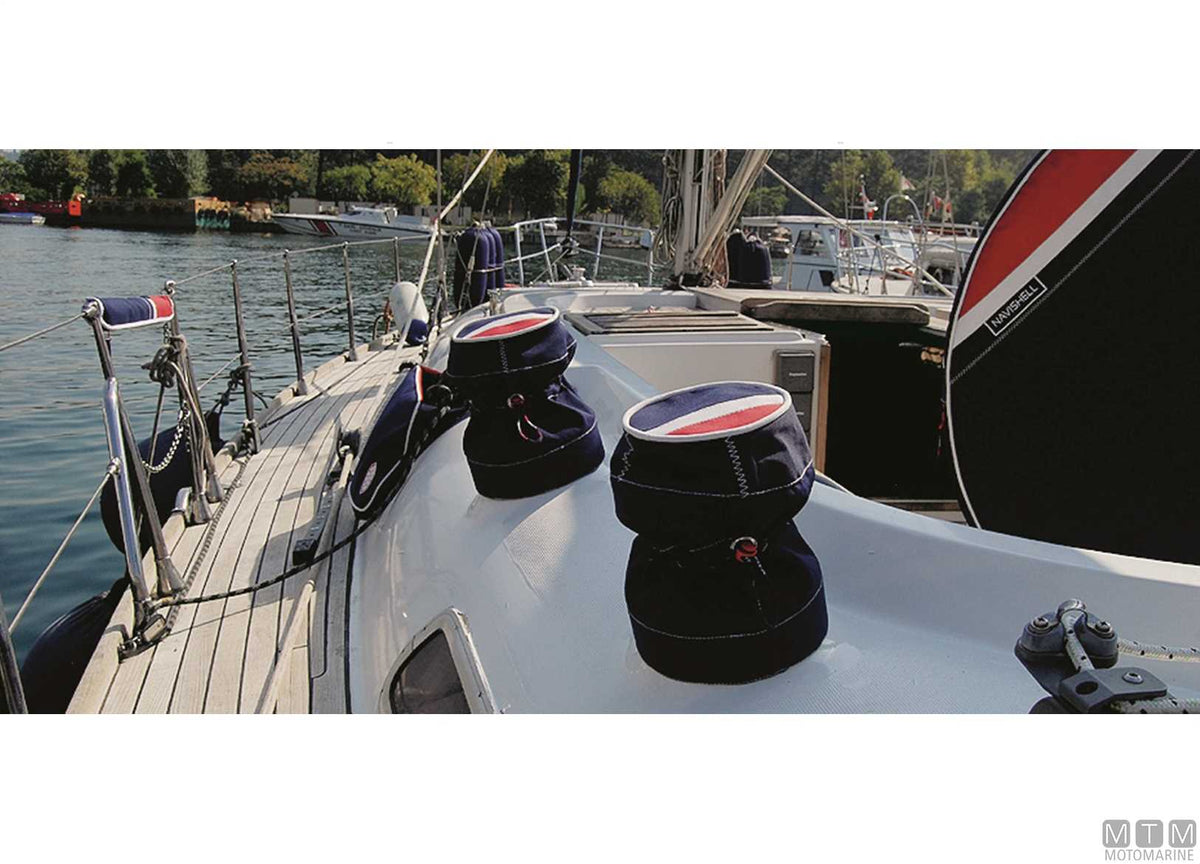 Navishell winch cover S, blue - original photo Motomarine Srl