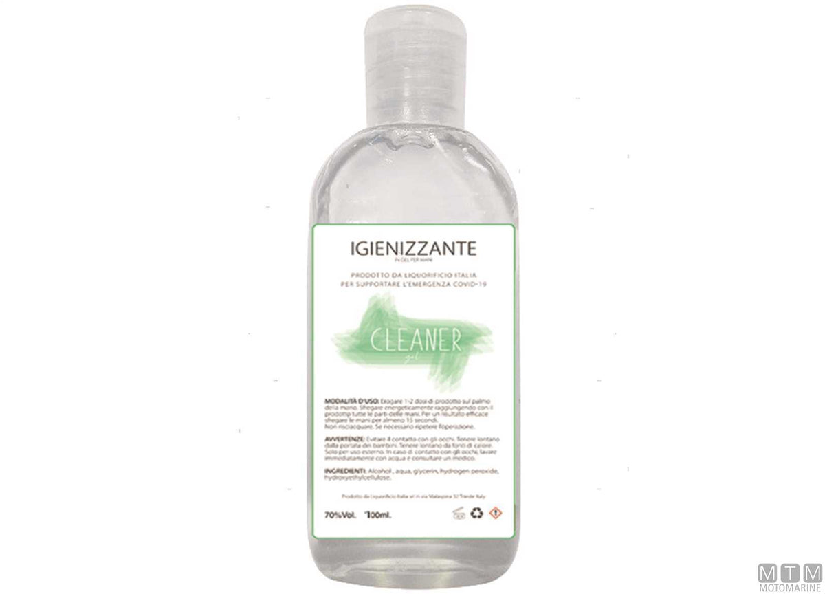 MTM hand sanitizing spray 50 ml - original photo Motomarine Srl