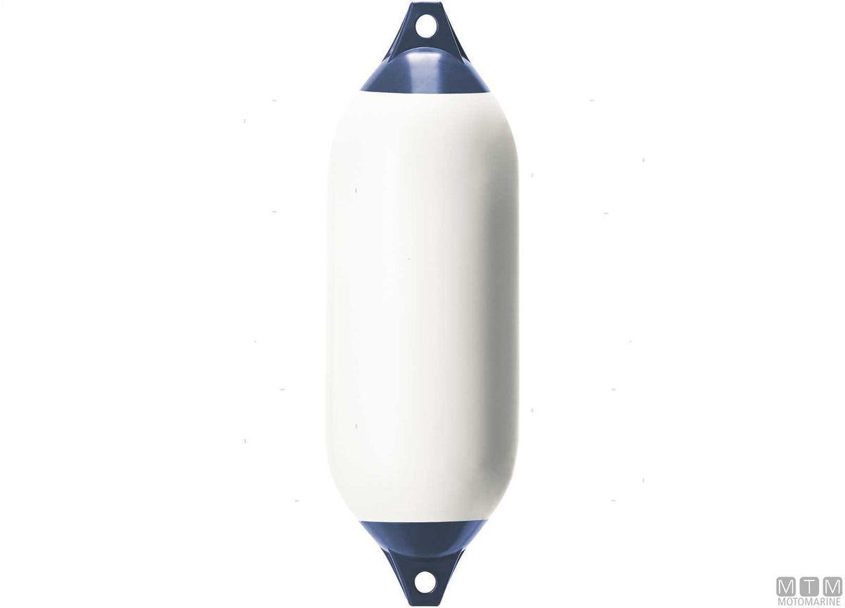 Fender Castro F5 white/blue L77 cm Ø30 cm - original photo Motomarine Srl