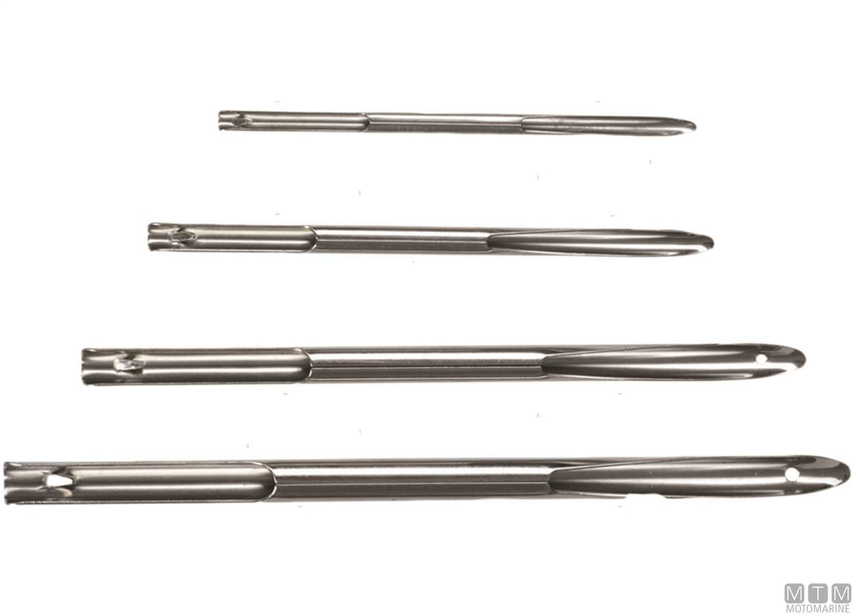 Stainless steel splicing needle kit (pack of 4) - original photo Motomarine Srl
