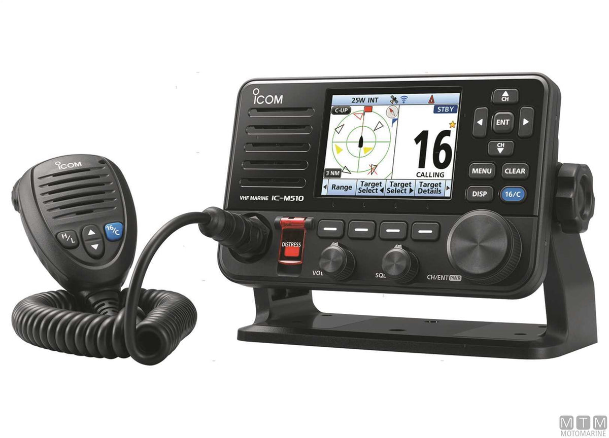 Icom CommandMic HM-229B black microphone - original photo Motomarine Srl
