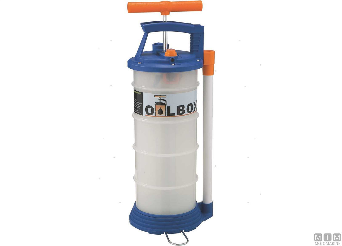 Oil change pump Oilbox 4 L - original photo Motomarine Srl