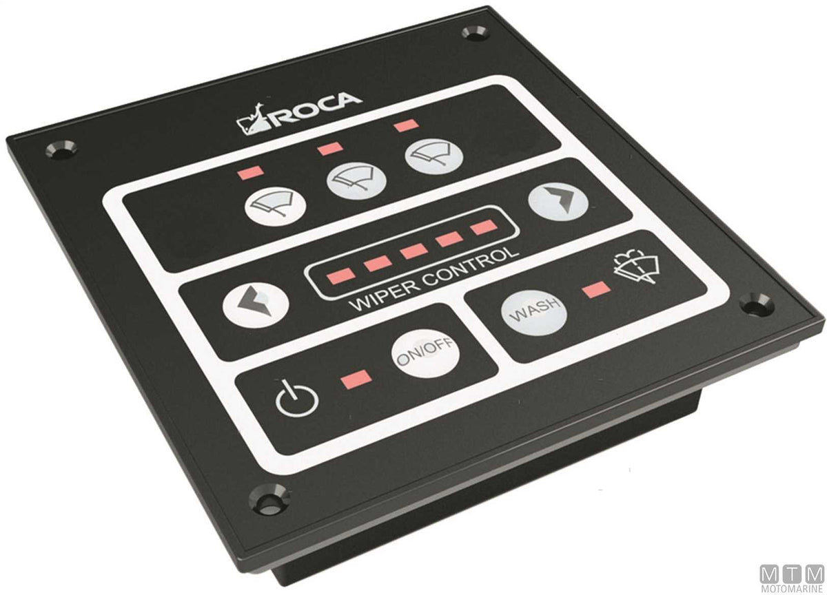 Roca touch panel for 3 wipers, surface mount - original photo Motomarine Srl
