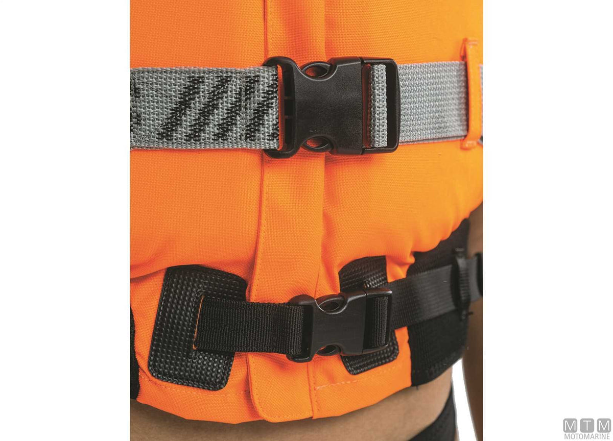 Jobe Short buoyancy vest ISO 50N L orange - original photo Motomarine Srl