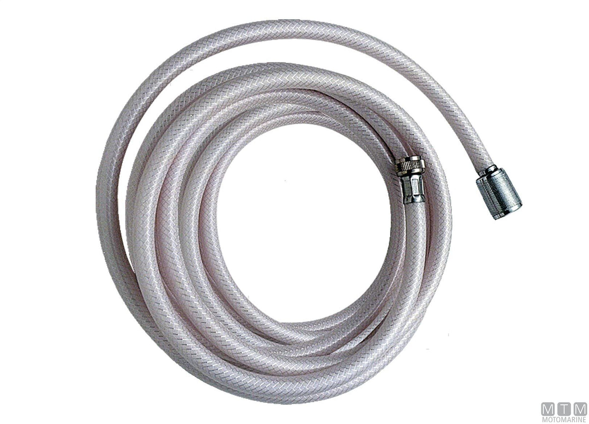 Shower hose PVC 4 m ends 3/8"-1/2" - original photo Motomarine Srl