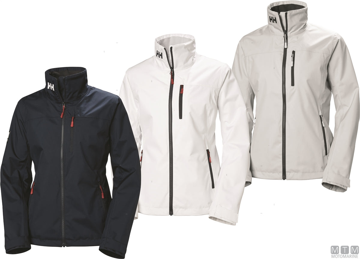 H/H Crew 2.0 jacket women's 001 white S - original photo Motomarine Srl