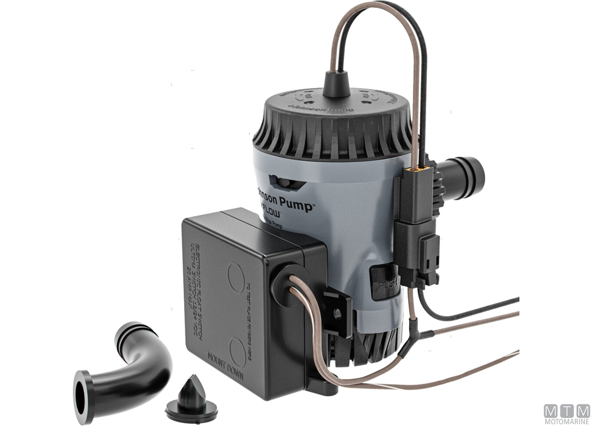 Johnson Aqua Void Combo bilge pump 800 12V - original photo Motomarine Srl