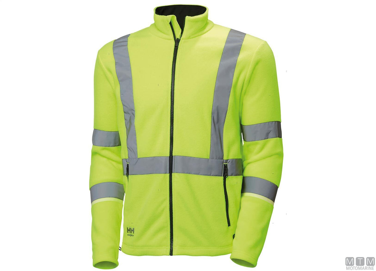 H/H WW UC-ME Fleece Jacket 360 hi-vis yellow XL - original photo Motomarine Srl