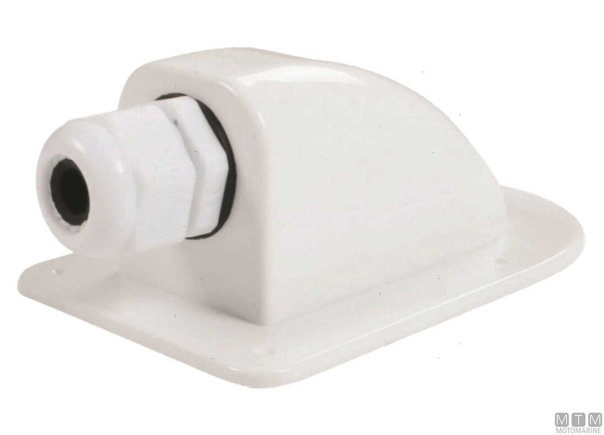 Single top mount fairlead white - original photo Motomarine Srl