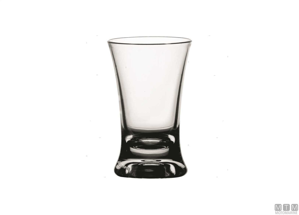 MB shot glasses set, 6 pieces - original photo Motomarine Srl