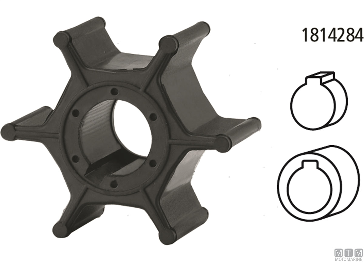 Impeller MTM - OEM Suzuki 17461-95300/1/2 - original photo Motomarine Srl