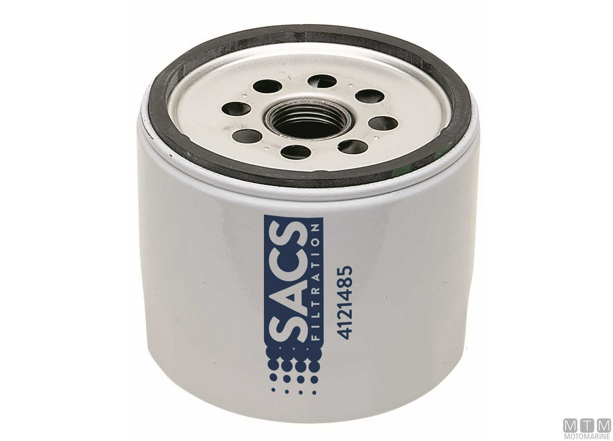 SACS oil filter ref. Mercury 35-883702Q - original photo Motomarine Srl