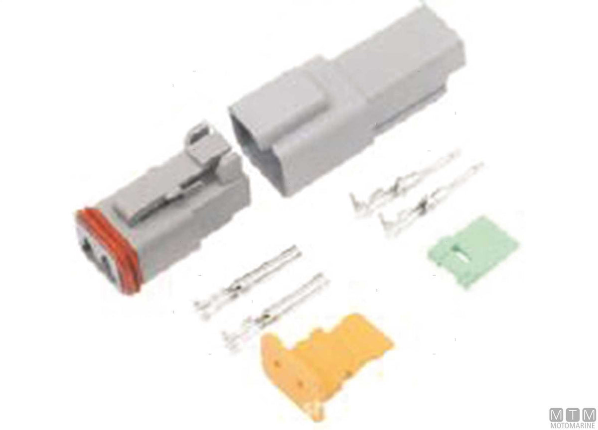 Quick connector D-Type 3-pole - original photo Motomarine Srl