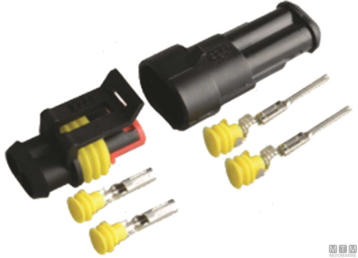 Quick connector T-Type 6-pole - original photo Motomarine Srl