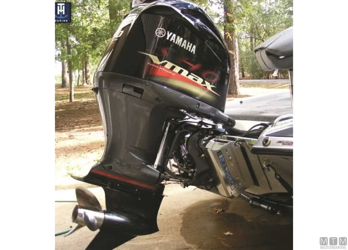 Manual outboard jack plate Z-Lock 6" - original photo Motomarine Srl