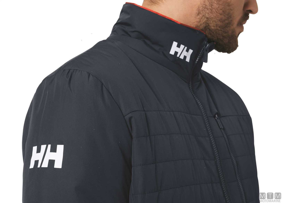 H/H Crew Insulator 2.0 Jacket 597 Navy S - original photo Motomarine Srl