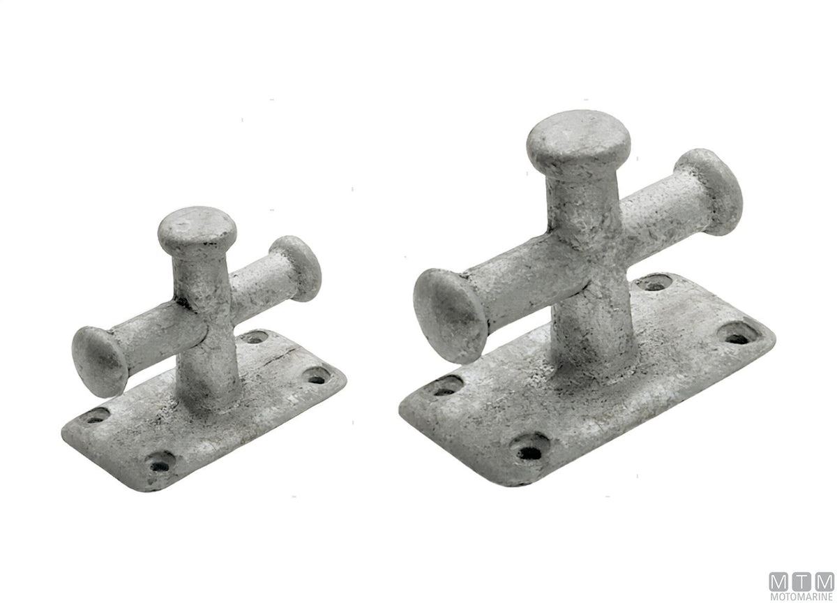 Cross cleat 140 mm hot-dip galvanized steel - original photo Motomarine Srl