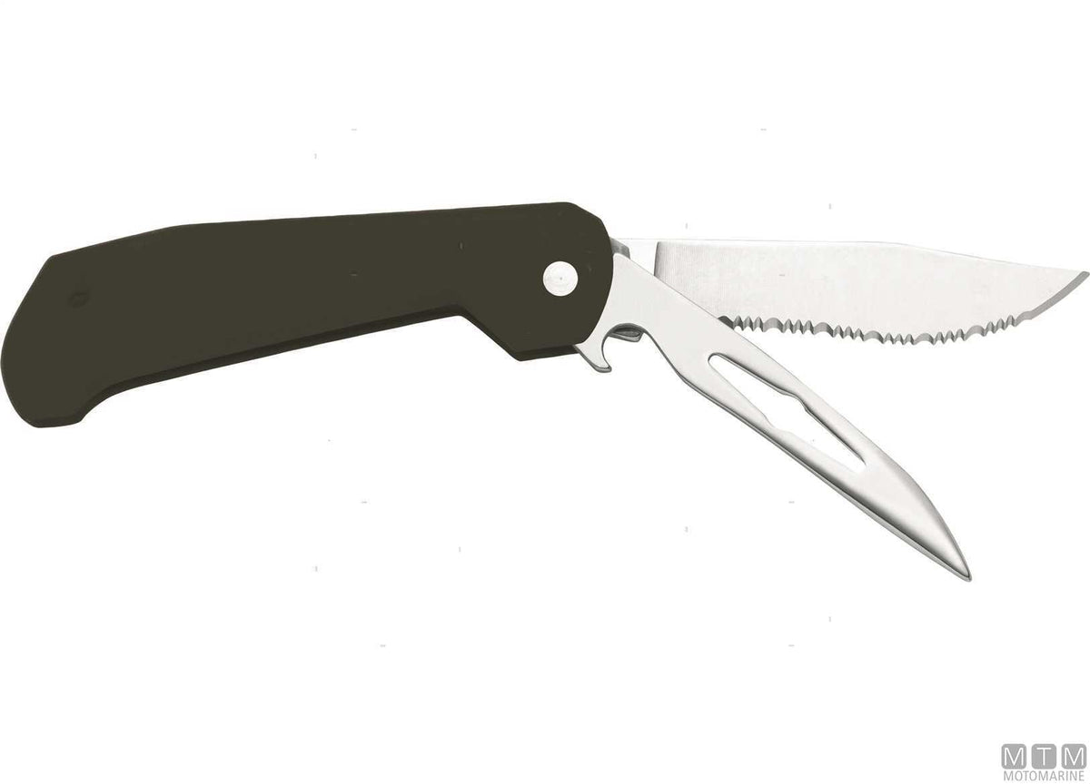 MAC SAILOR B915-Y yellow folding knife, 8.5 cm blade - original photo Motomarine Srl