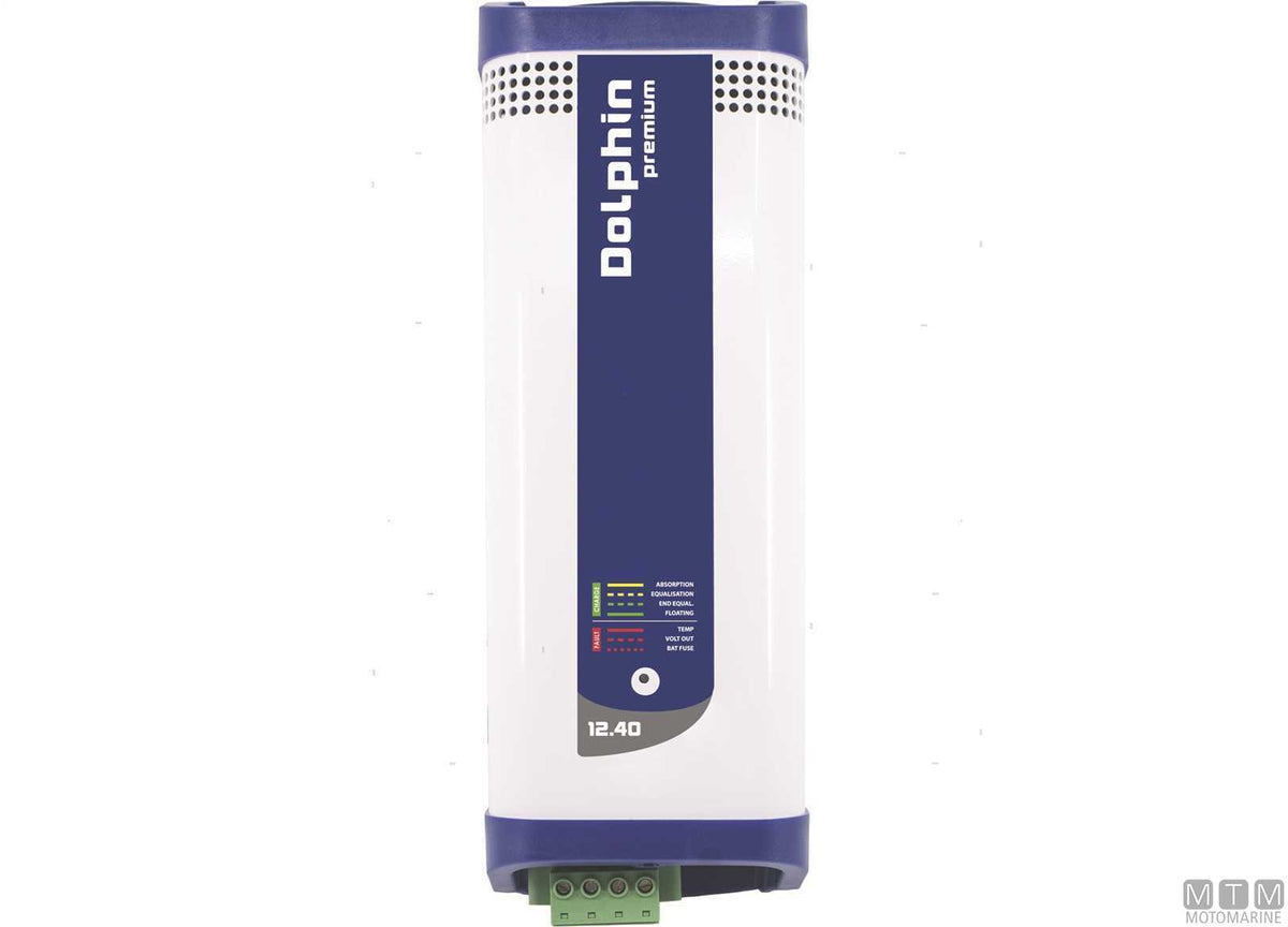 Dolphin Premium Battery Charger 12V 40A - original photo Motomarine Srl