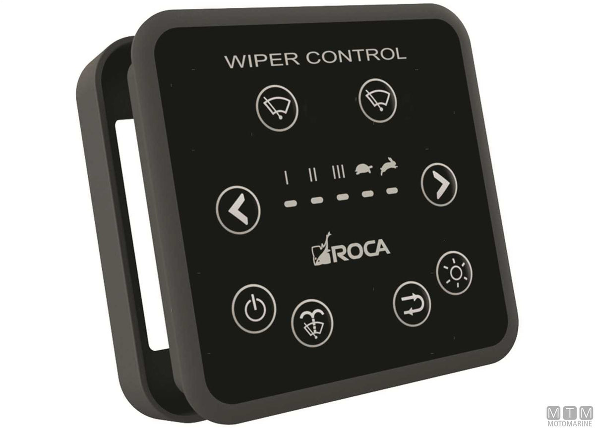 Roca touch panel for 3 wipers, surface mount - original photo Motomarine Srl