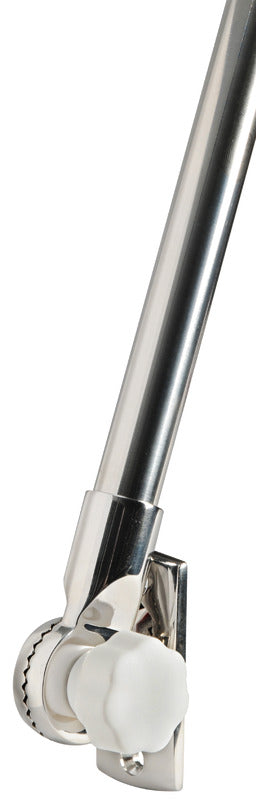 Foldable led light pole 360° inox 60 cm - foto originale Osculati Srl