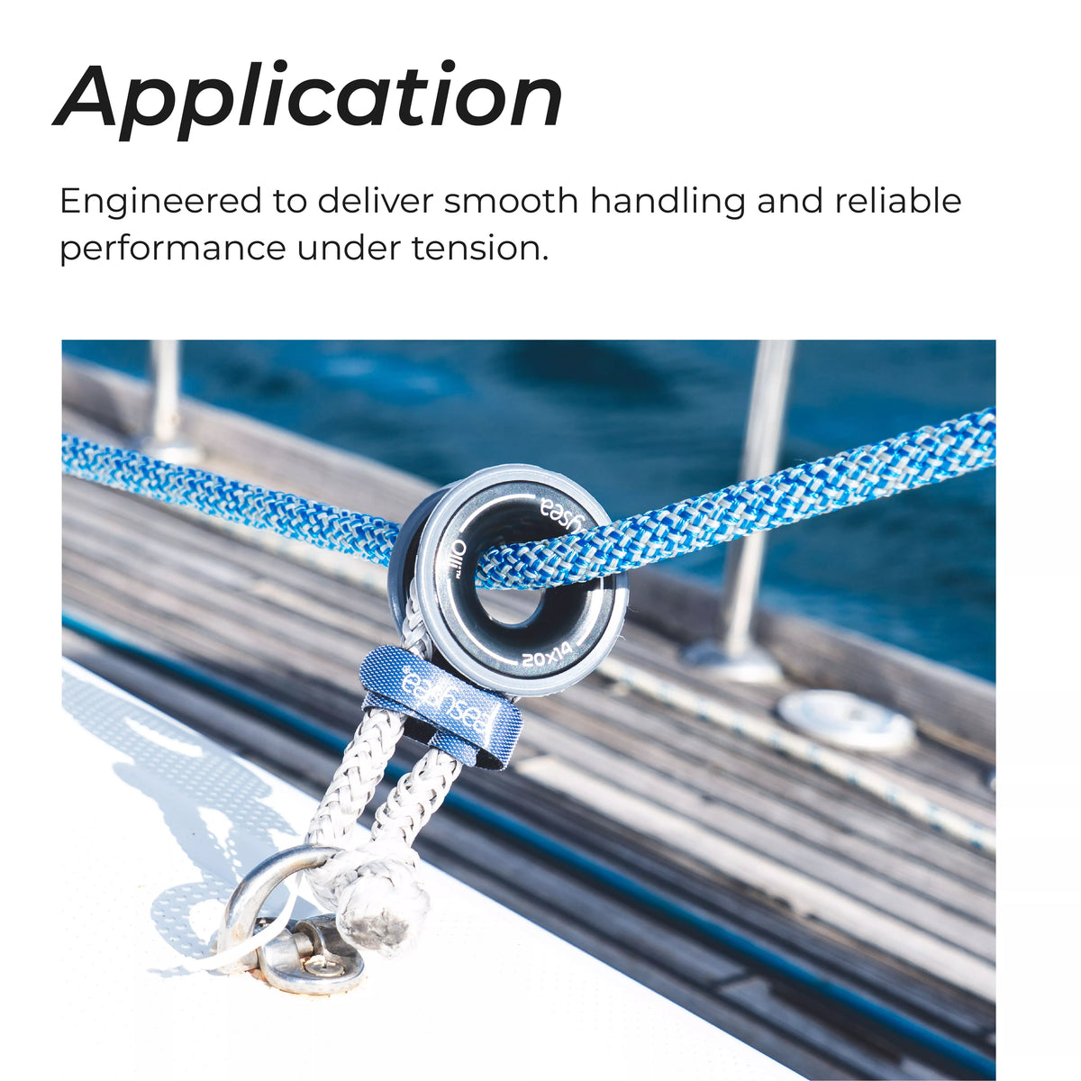 Soft Shackle in Dyneema — size reference