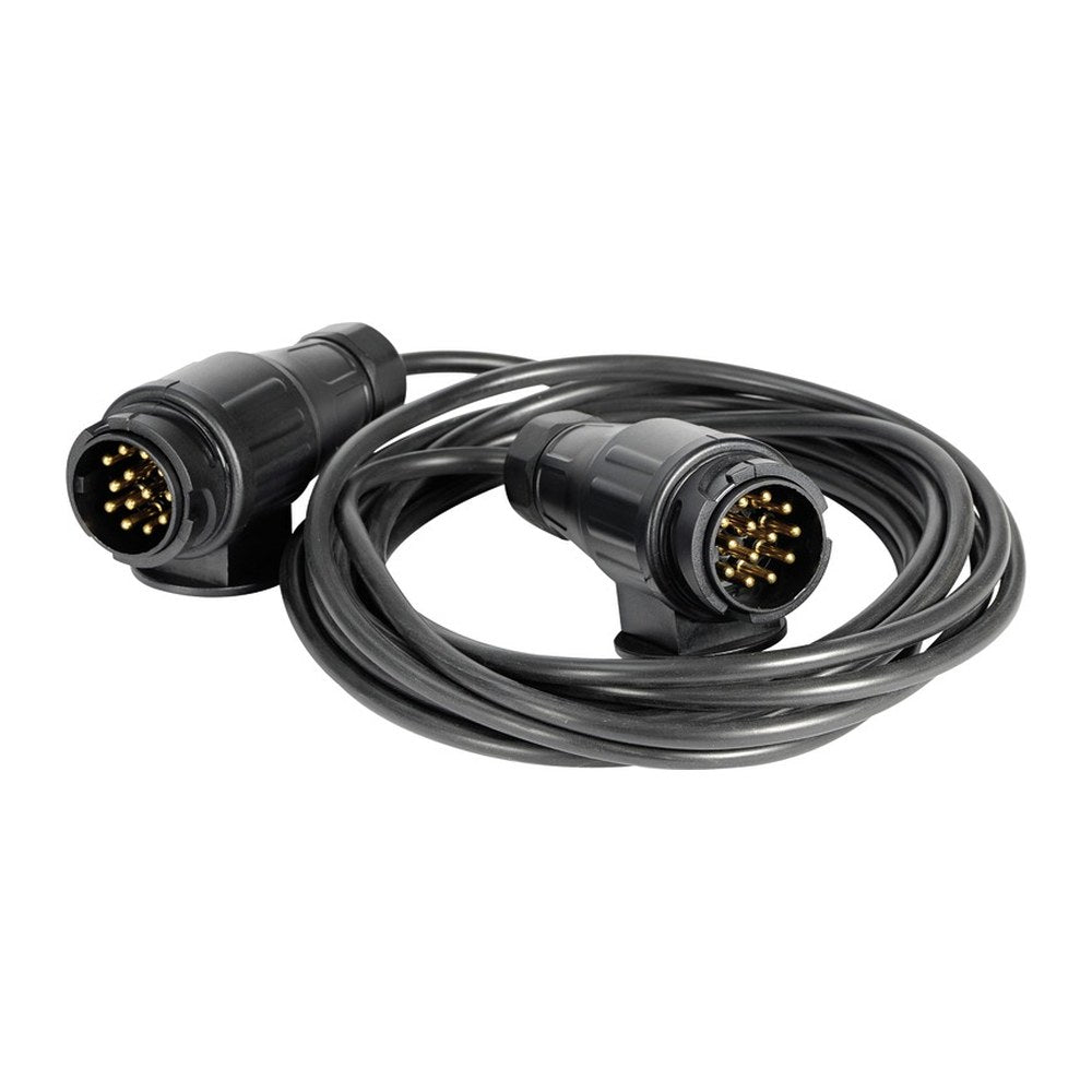 Extension cable for trailer 2 plugs/13 poles 5 m - foto originale Osculati Srl