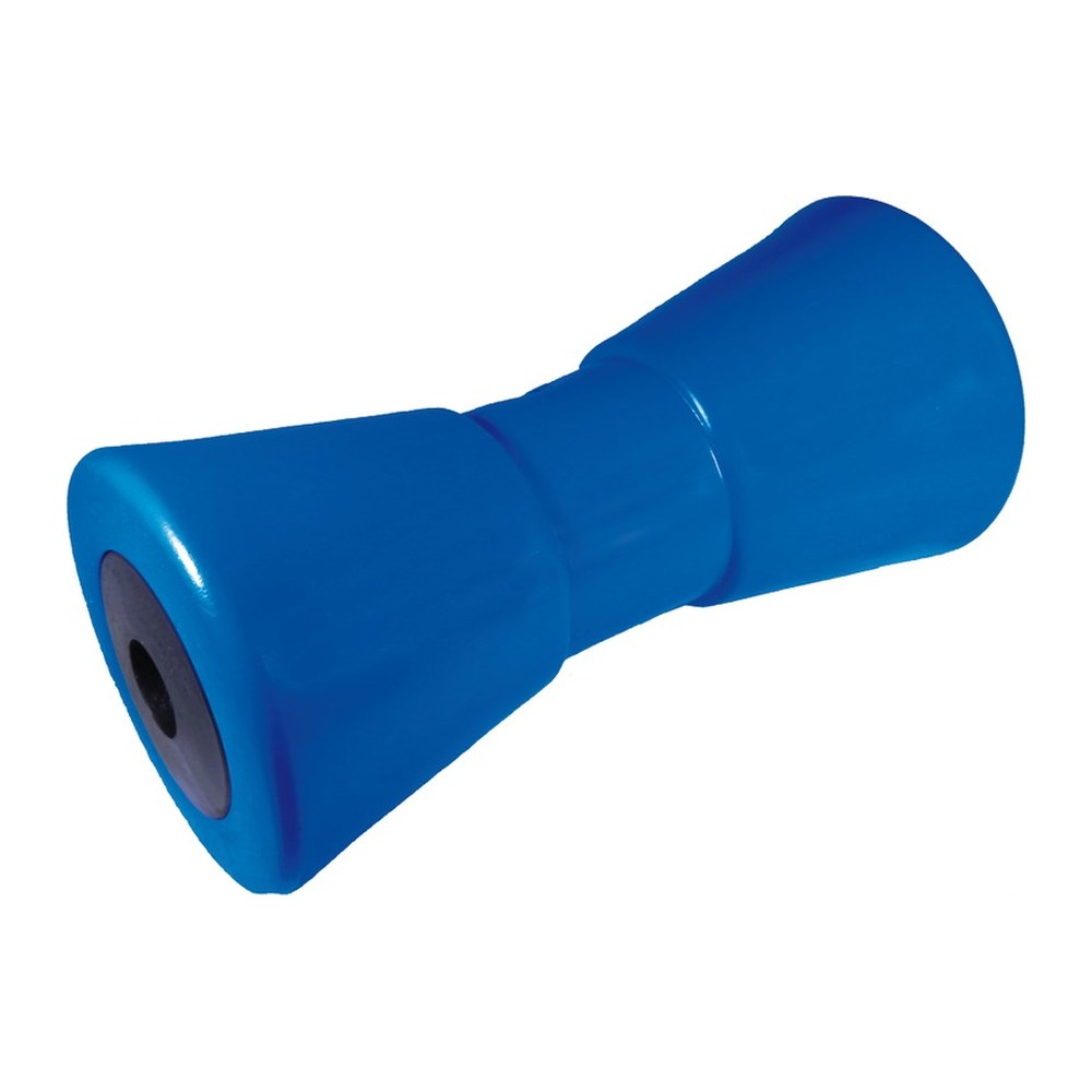 Central roller, blue 200 mm Ø hole 21 mm - foto originale Osculati Srl