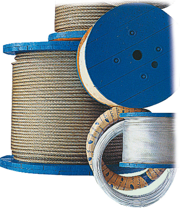 Wire rope AISI 316 133-wire 4 mm (pack of 100) - foto originale Osculati Srl
