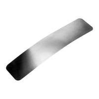 Självhäftande skavskyddsplåt i rostfritt 50x225 mm
