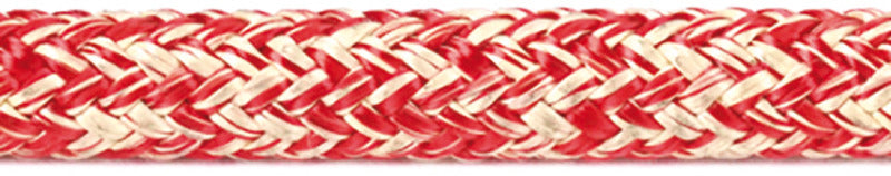 Kevlar and polyester double braid yellow-red 10mm (pack of 150) - foto originale Osculati Srl