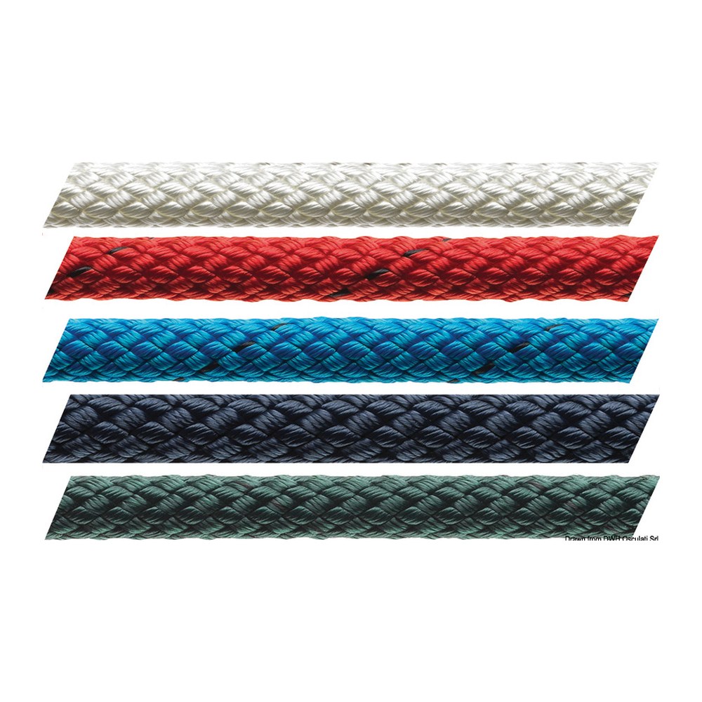 Marlow Marlowbraid line, green 10 mm (pack of 200) - foto originale Osculati Srl