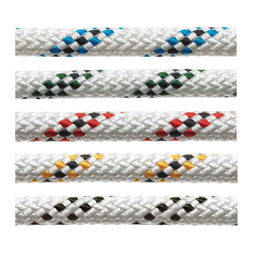 Marlow Marlowbraid line w. fleck, gold 10 mm (pack of 200) - foto originale Osculati Srl