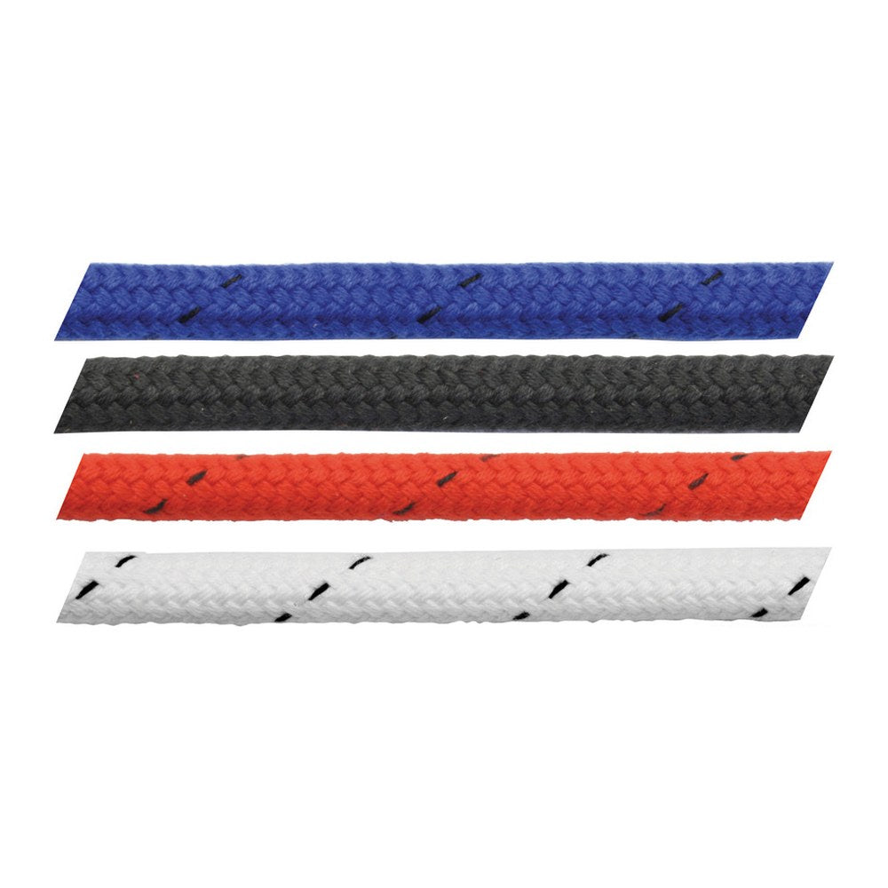 Marlow Mattbreid polyester rope, blue 10 mm (pack of 200) - foto originale Osculati Srl