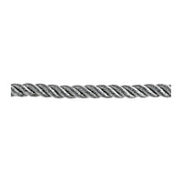 Cabo de 3 cordones gris 16 mm (paquete de 100)