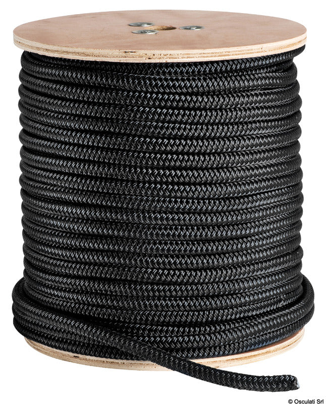Double braid black 8 mm (pack of 200) - foto originale Osculati Srl