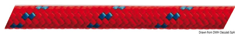 Double braid green Ø 12 mm - foto originale Osculati Srl