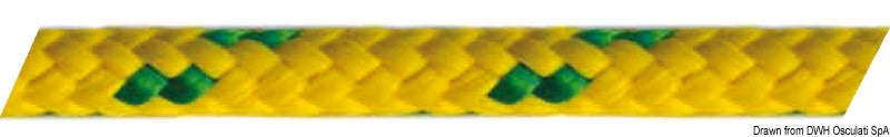 Double braid blue 8 mm (pack of 200) - foto originale Osculati Srl