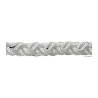 Treccia Square Line 16 mm nera (confezione da 100)