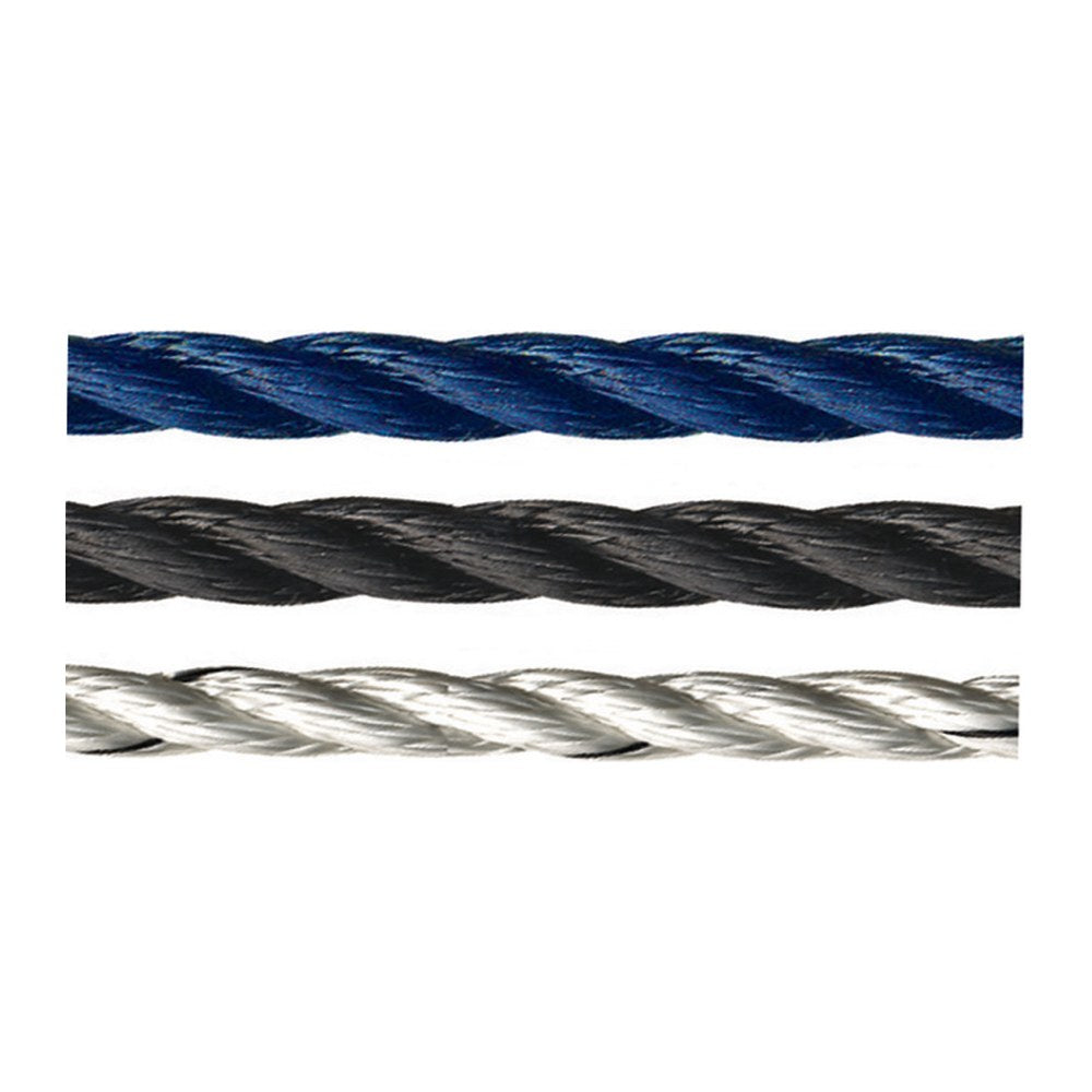 Marlow polyester mooring line blue 14 mm (pack of 100) - foto originale Osculati Srl