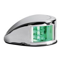 Feu de navigation Mouse Deck vert boîtier inox