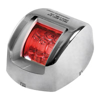 Fanale di via Mouse rosso corpo inox