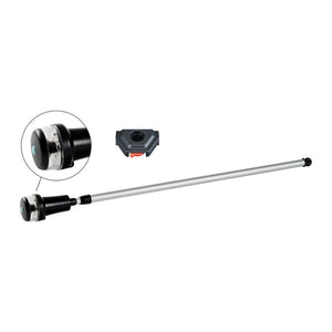 Navigation light 360° white on telescopic pole - foto originale Osculati Srl