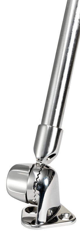 Aerodinamics led light pole black plastic 60 cm - foto originale Osculati Srl