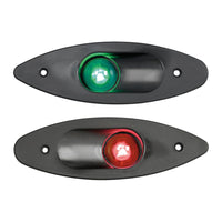 Fanale ABS ad incasso rosso/nero